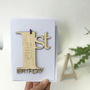 Personalised 1st Birthday Card, thumbnail 8 of 12