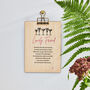 Letterbox Gift For Friends, Hanging Wooden Friend Poem, thumbnail 2 of 7