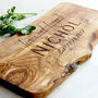 Personalised Olive Wood Chopping/Cheese Board, thumbnail 1 of 11