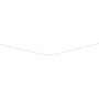 Sterling Silver Kiss Cross Pendant Necklace, thumbnail 3 of 4