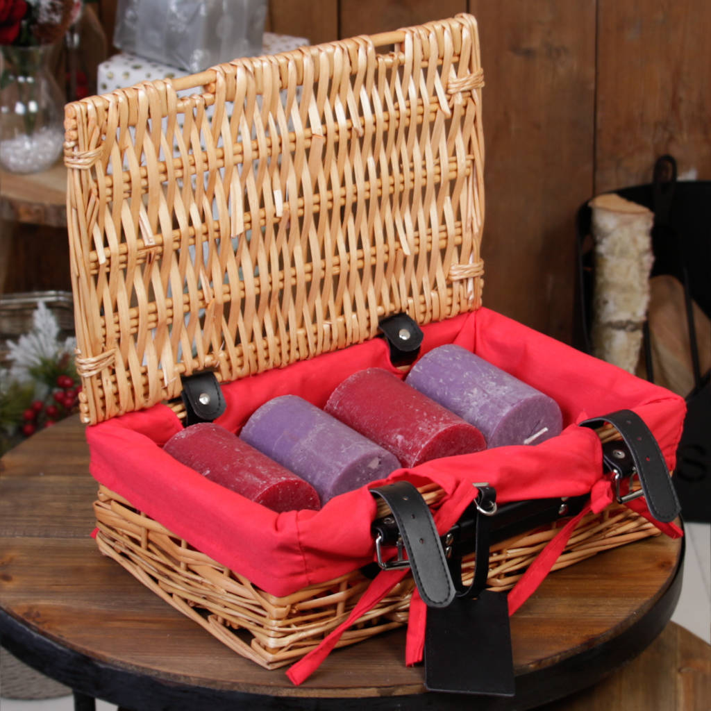 Luxury Personalised Candle Hamper Gift Sets By Dibor