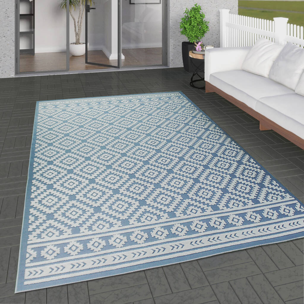 Outdoor Blue Rug The Alma, 1 of 3