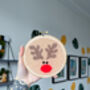 Rudolph The Reindeer Christmas Wall Hanging, thumbnail 2 of 6