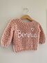 Personalised Crochet Baby Cardigan, thumbnail 2 of 12