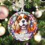 Personalised King Charles Spaniel In Christmas Lights, thumbnail 10 of 10
