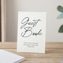 Autograph Personalised Names Wedding Guest Book, thumbnail 3 of 3