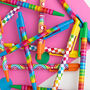Rainbow Checks Pen, thumbnail 7 of 8