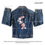 Vintage Jacket With Japanese Cherry Blossom Embroidery, thumbnail 10 of 11