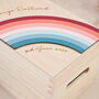 New Baby Muted Rainbow Keepsake Storage Box, thumbnail 3 of 5