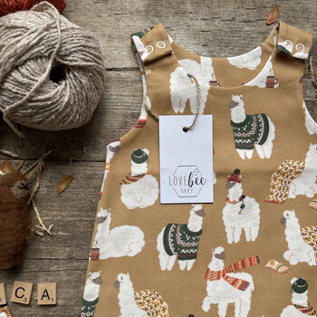 Alpaca Organic Romper, 4 of 4