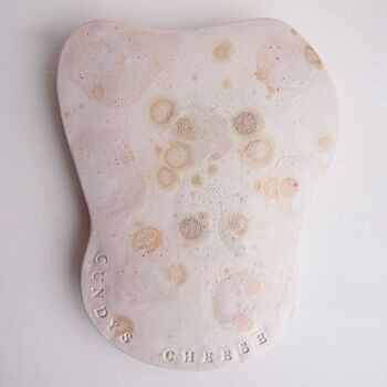 Handmade Personalised Ceramic Cheeseboard Platter, 5 of 10