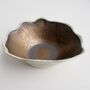 A Handmade Gold Ceramic Ring Dish, thumbnail 7 of 10