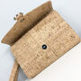 Sustainable Cork Classic Clutch Bag, thumbnail 6 of 7