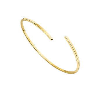 Gold Or Silver Thin Spiral Bangle, 3 of 4