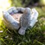 Garden Bird Feeder Decorative Stone Bath Novelty Hands, thumbnail 5 of 10