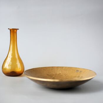 Personalised 8th Anniversary Gift Large Bronze Bowl, 7 of 11