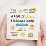 Funny Cheese Pun Birthday Card For Him Or Her, thumbnail 1 of 7