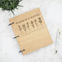 Personalised Birth Flower Book Birthday Gift For Grandma, thumbnail 2 of 10