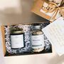 Birthday Gift For Her, Candle And Bath Salts Scented With Pure Essential Oils, thumbnail 1 of 12