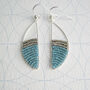Statement Silver Arc Necklace, thumbnail 3 of 8