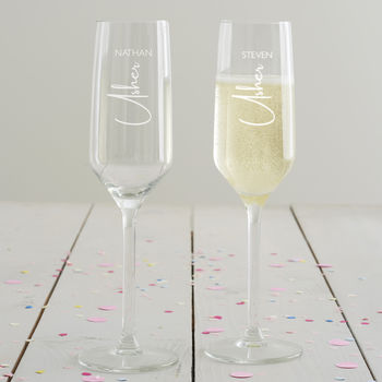 Personalised Wedding Role Glass For Him, 8 of 10