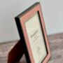 Natalini Pink With Outer Chequered Border Photo Frame, thumbnail 3 of 4