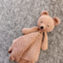 Diy Baby Crochet Kit Teddy Lovey By Bee Bees Homestore, thumbnail 3 of 4