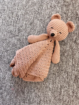 Diy Baby Crochet Kit Teddy Lovey By Bee Bees Homestore, 3 of 4