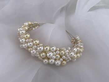 The Grace Bridal Hairband, 6 of 12