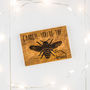 Personalised Bees Knees Magnet Gift Card, thumbnail 2 of 2