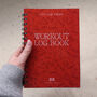 Workout Six Months Training Log Book, thumbnail 7 of 7