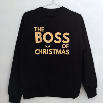 Christmas Jumper The Boss Of Christmas, 3 of 3