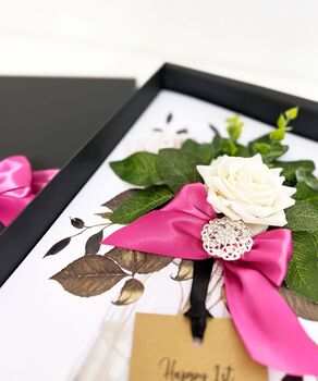 Opulence Bloom Large Personalised Engagement Card, 2 of 5