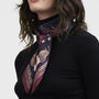 Aurora Tales Peach Square Scarf, thumbnail 3 of 8