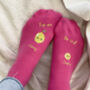 You Are The Zest Personalised Mother's Day Gift Socks, thumbnail 1 of 7