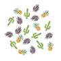 Tropical Pineapple And Cactus Table Confetti, thumbnail 2 of 2