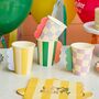 Colourful Party Paper Cups X Eight, thumbnail 1 of 3