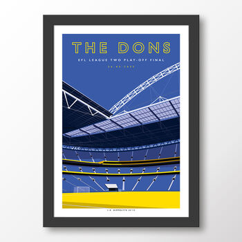 Wimbledon The Dons Wembley Poster, 6 of 6