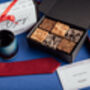 Fathers Day Six Piece Brownie Gift Box, thumbnail 2 of 6