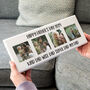 Personalised Photo Plaque With Four Images, thumbnail 2 of 5