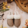Tan Sheepskin Slippers By Onaie, thumbnail 7 of 9