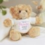 Personalised Flower Girl Teddy Bear – Perfect Wedding Gift, thumbnail 2 of 2