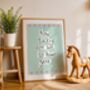 How Lucky Are We To Have You Art Print, thumbnail 6 of 8
