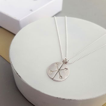 Crossed Arrows Friendship Necklace Gift Set, 2 of 9