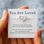 You Are Loved, Infinity Self Love Bracelet For Her, thumbnail 1 of 8