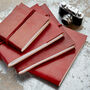 Personalised Anniversary Distressed Leather Photo Album, thumbnail 4 of 12