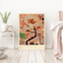 Japanese Blossom Tree Art Print, thumbnail 4 of 5