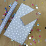 Wrapping Paper Pack Of Two Star Design, thumbnail 2 of 2