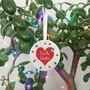 Valentine's Day Ceramic Hanging Gift, thumbnail 2 of 5