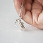 Sterling Silver Bunny Rabbit Necklace, thumbnail 4 of 6